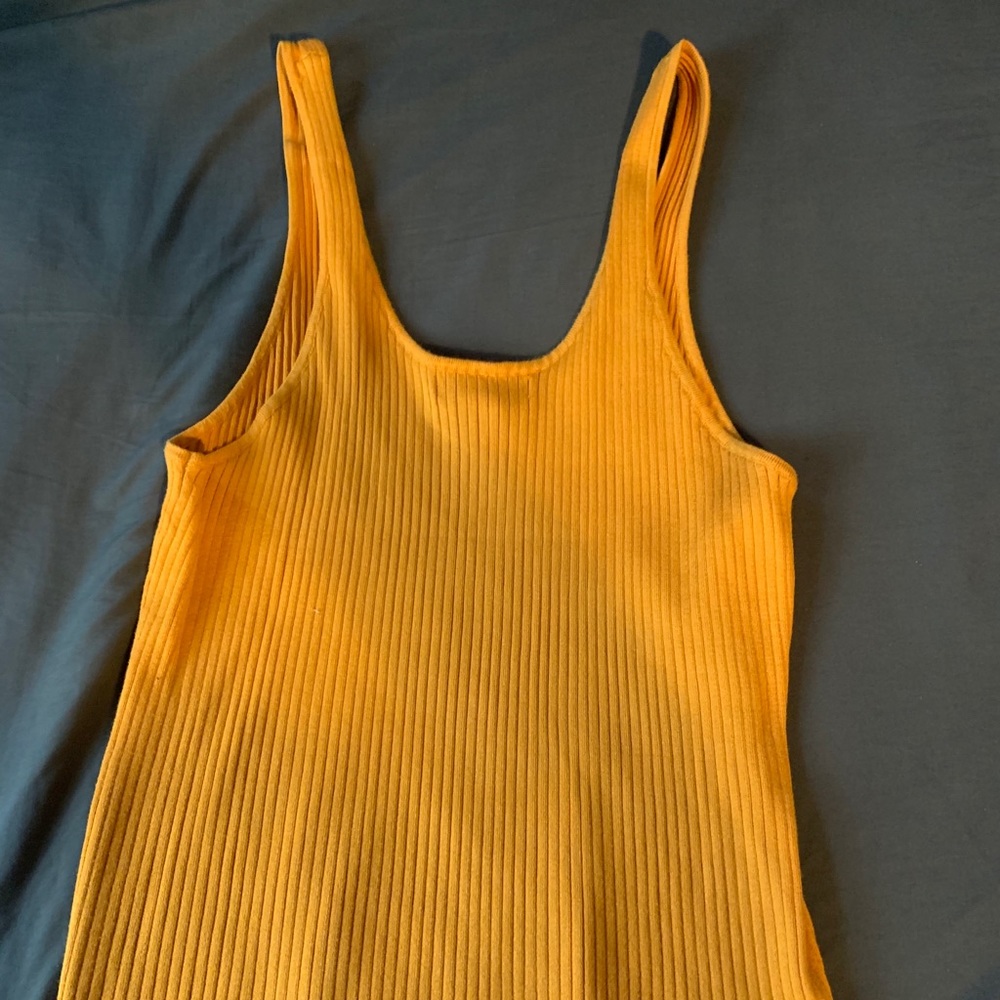 Yellow tank top